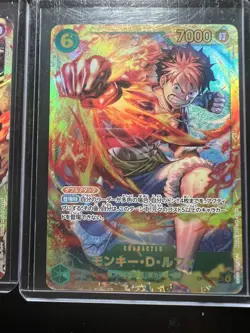 Luffy Ace Sabo OP13 SEC Set Carrying on His Will One Piece Card JPN - Image 2