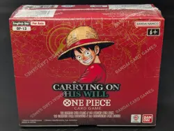 Auction #2 One Piece TCG OP-13 Carrying On His Will Booster Box SEALED - Image 1