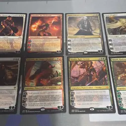 Lot of 10 Planeswalker MTG Magic the Gathering Cards - Chandra, Sorln, Lilanna + - Image 3