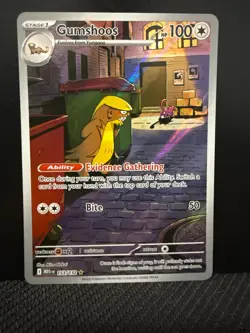 Gumshoos - 153/132 - Illustration Rare - Mega Evolutions - Pokemon Card - NM/M - Image 1
