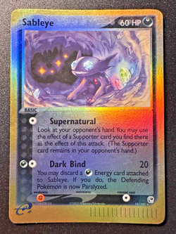Sableye 10/100 EX Sandstorm Pokemon Card Reverse Holo Foil Rare HP - Image 1
