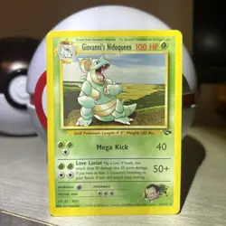 Giovanni's Nidoqueen 23/132 Pokemon Card2000 Gym Challenge Non Holo see descrip - Image 1