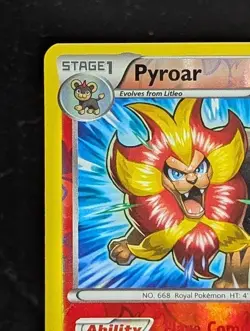 Pyroar 12/119 Reverse Holo - Phantom Forces Pokemon TCG Card NM - Image 2