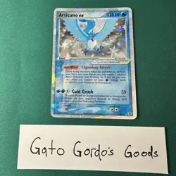 Pokemon TCG Articuno EX Holofoil LP Card FireRed/LeafGreen, Secret Rare, 114/112 - Image 1