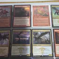 Lot of 20 Dragons RARE & MYTHIC MTG Magic the Gathering Cards Shivan, Foil, Gold - Image 3