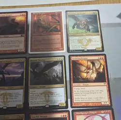 Lot of 20 Dragons RARE & MYTHIC MTG Magic the Gathering Cards Shivan, Foil, Gold - Image 4