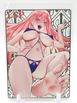 Goddess Story - Gold Metal Waifu Card - Power - NUMBERED 190/200 - Image 1