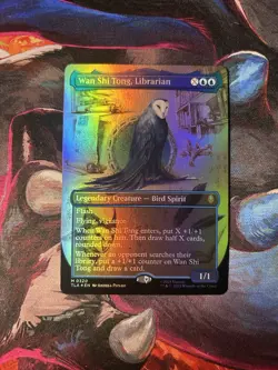 Wan Shi Tong, Librarian (Borderless) *Foil* #0320 MTG:Avatar: The Last Airbender - Image 1