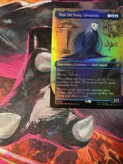 Wan Shi Tong, Librarian (Borderless) *Foil* #0320 MTG:Avatar: The Last Airbender - Image 4