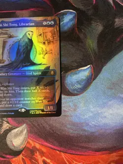 Wan Shi Tong, Librarian (Borderless) *Foil* #0320 MTG:Avatar: The Last Airbender - Image 5