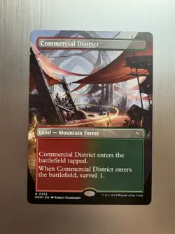 Commercial District - 324 - MTG: Murders at Karlov Manor - Borderless - Rare - Image 1