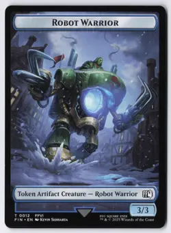 Emblem - Sephiroth, One-Winged Angel // Robot Warrior Double-Sided Token T FINAL - Image 2