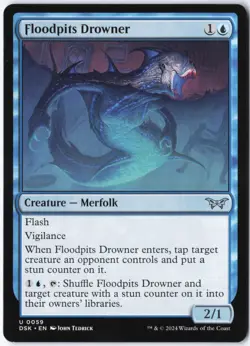 Floodpits Drowner U Duskmourn: House of Horror 59 LP - Image 1