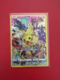 Pokemon Pikachu Secret Rare Card #160/159 Crown Zenith Series Trading Card TCG - Image 1