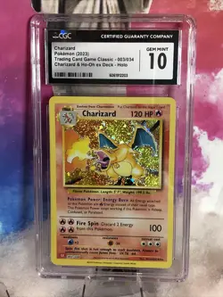 Charizard & ho-oh ex deck trading card game classic 003/034 holo Pokemon - Image 1