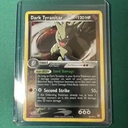 Pokemon TCG -Dark Tyranitar 20/109 - EX Team Rocket Returns Holo Rare - LP - Image 1