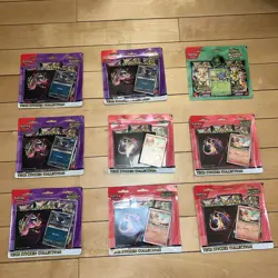 Pokemon TCG Ascended Heroes Tech Sticker Collection Lot of 9 packs 3 styles - Image 1
