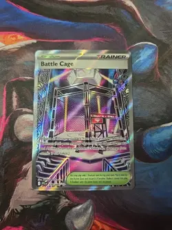 Battle Cage 116/094 ENGLISH Full Art - Pokemon TCG Phantasmal Flames - Image 1
