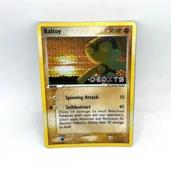 Baltoy 53/107 EX Deoxys Reverse Holo Stamped Common Pokemon TCG - Image 1