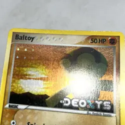 Baltoy 53/107 EX Deoxys Reverse Holo Stamped Common Pokemon TCG - Image 2