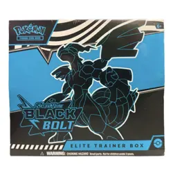 NEW POKEMON Scarlet & Violet Black Bolt Elite Trainer Box EBT FREE PRIORITY SHIP - Image 1