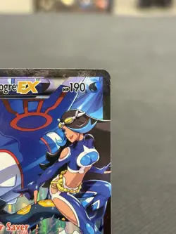 Pokemon TCG Team Aqua's Kyogre EX #6/34 Double Crisis Ultra Rare - Image 3