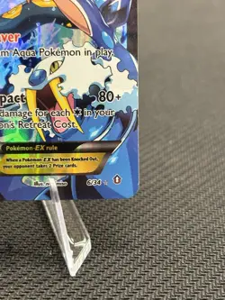 Pokemon TCG Team Aqua's Kyogre EX #6/34 Double Crisis Ultra Rare - Image 4