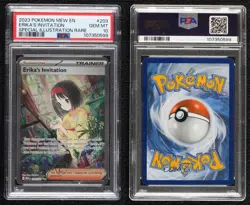 Erika's Invitation Special Illustration Rare Pokemon 151 MEW PSA 10 GEM MT - Image 3