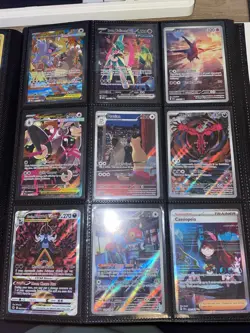 Pokemon Binder Collection Lot - with SIRs, IRs, Full Arts and Promos - Image 1