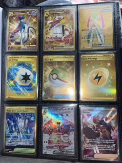Pokemon Binder Collection Lot - with SIRs, IRs, Full Arts and Promos - Image 4