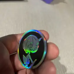 Pokemon TCG Gardevoir Shiny Silver Holo MEGA EVOLUTION Mini Coin - Image 3