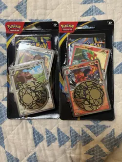 Pokemon TCG: Phantasmal Flames Checklane Blister Sealed Lot Of 2 - Image 1