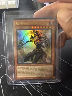 *** DARK MAGICIAN THE MAGICIAN OF BLACK MAGIC *** ULTRA RARE INFO-EN006 YUGIOH! - Image 2