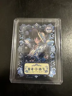 One Piece Grand-Line Endless Treasure SSP Serial Numbered Monkey D. Luffy Card - Image 1