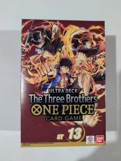 One Piece TCG The Three Brothers Ultra Deck ST-13 - SEALED - Image 1