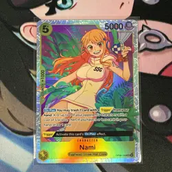 One Piece TCG Two Legends Nami Foil SR OP08-106 - Image 1