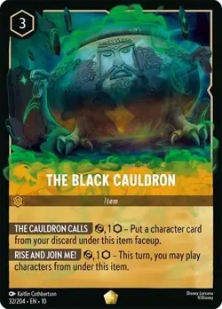 The Black Cauldron 32/204 Whispers In the Well Legendary Non-Foil Disney Lorcana - Image 1