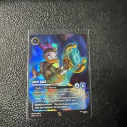 Daisy Duck - Paranormal Investigator 24 Disney Lorcana Promo Cards Holo - Image 1