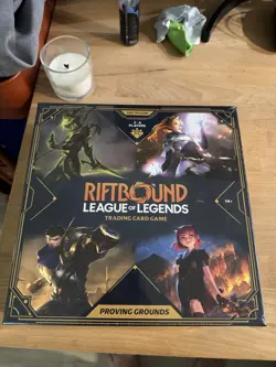 Riftbound League of Legends Trading Card Game Proving Grounds Box Easy to Learn - Image 1