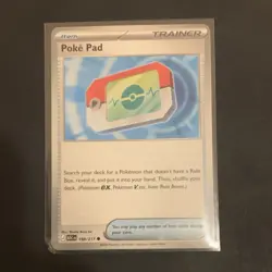Pokemon TCG Poke Pad 198/217 ASC Trainer-Item Regular Card Standard Size - Image 1