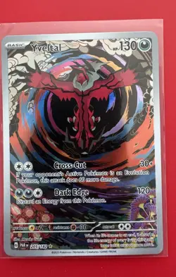 Pokemon Card - Yveltal Paradox Rift 205/182 Illustration Rare - Image 1