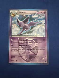 Pokemon Espeon Team Plasma Plasma Freeze Uncommon Card 48/116 LP Condition - Image 1