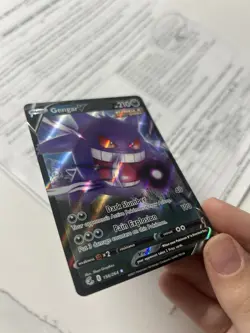 Pokemon Gengar V 156/264 Ultra Rare Single Strike Holo Fusion Strike Card - Image 2