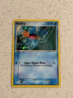 Mudkip 11/17 Pop Series 4 Cosmos Holo Promo 2006 Vintage Pokemon Card MP - Image 1