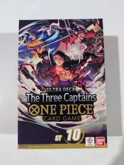 One Piece Card Game Ultra Deck ST-10 the Three Captains English Version Sealed 810059783508 - Image 1