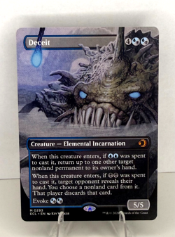 MTG ECL-0293 Deceit (Borderless) - Lorwyn Eclipsed Mythic Rare - Image 1