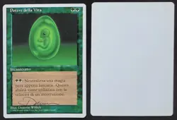 SIGNED MtG Magic D Willich Artist Proof _ Italian 4E Fourth _ LIFEFORCE _ 1/50! - Image 1