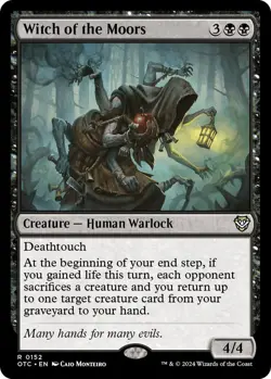 Witch of the Moors - MTG Rare - OTC English NM - Image 1