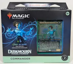 new Magic The Gathering MTG Duskmourn Jump Scare Commander Deck+ foil seedshark - Image 1