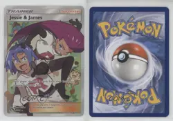 Full Art - Jessie & James Pokemon Sun & Moon Hidden Fates #68 - Image 3